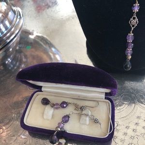 Necklace with Earrings